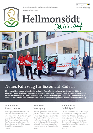 Gemeindezeitung März 2022 bunt